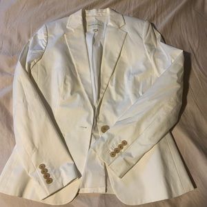 Banana republic white blazer